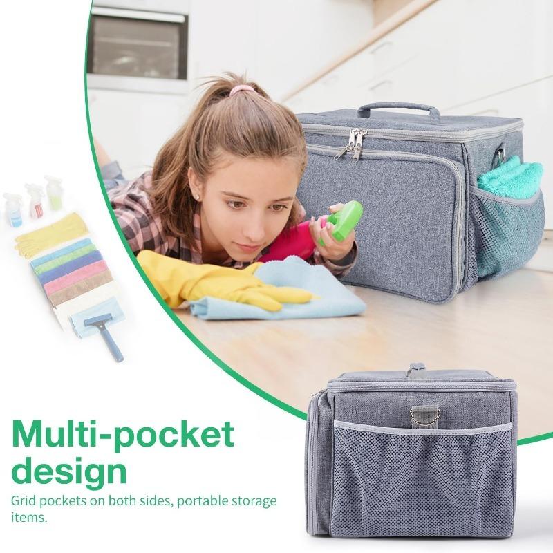 Adjustable Compartments Carry Bag Compatible With Dupray Neat Steamer For Floors,Portable Steam Cleaner Storage Bag Household Ha