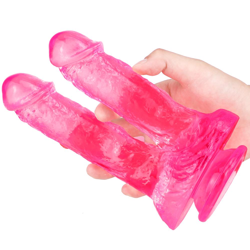 Симуляция женской мастурбации Пенис Двуглавый Большой Дилдо Игрушки для взрослых Секс-игрушки Лара