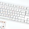 Оранжевая тема для клавиш PBT 5-сторонние сублимационные колпачки для механической клавиатуры MX h, профиль DA для 139
