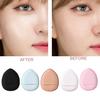 10Pcs Powder Puff Mini Water Drops Shape Air Cushion Design Wet Dry Use Soft Makeup Accessory Effective Makeup Foundation Sponge Puff
