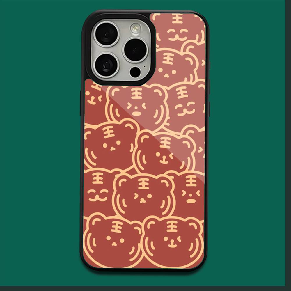 Cute Cartoon Tiger Phone Case For iPhone 17,16,15,14,13,12,11,Plus,Pro,Max,Mini Soft Magesafe Magnetic Wireless Charge