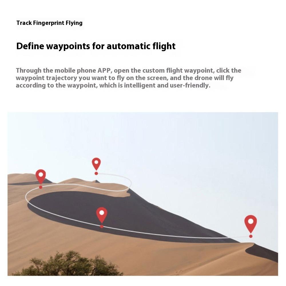 Дрон 8k Длительный срок службы батареи Бесщеточный складной квадрокоптер Высокое разрешение Аэрофотосъемка Дистанционное управление Самолет Игрушка