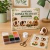 3D Beaded Animal Cute Beaded DIY Kit Frog Alpaca