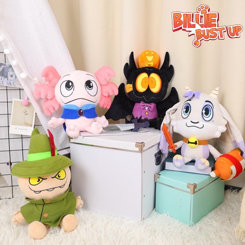 Cute Billie Bust Up Goat Plush Toy Short Plush Material Customizable Design 220g 32cm