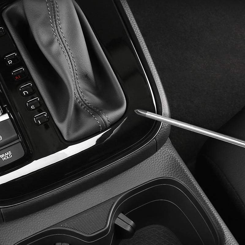 Для Honda CR-V CRV 6-го поколения 2023 2024 2025 гибридный автомобиль ABS карбоновый коробка передач панель крышка чехол отделка рамка наклейки аксессуары