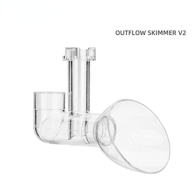 AQUAPRO Lily Pipe Outlet Skimmer Fish Tank Aquarium Inlet Outlet Outflow Inflow Pipes Mini Water Filter Accessories Terrarium