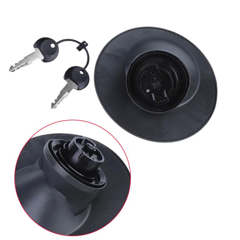77014-72643 Fuel Tank Cap For Renault Kangoo Fuel Tank Cap Switch with 2 Keys Black Left/Right 7701472643