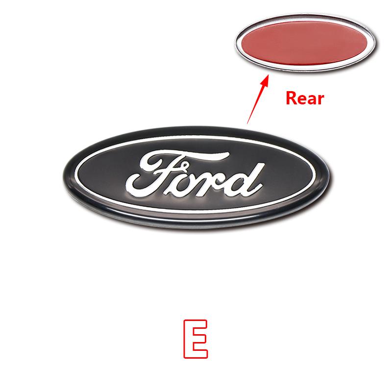 AAANK1 5.8cm Car Steering Wheel Center Badge Logo Sticker Steering Wheel Logo Sticker For Ford Focus 3 MK2 Fiesta MK7 Mondeo MK4 Fusion