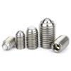 M6 M8 M10 M12 M16 Thread Stainless Steel/POM Ball Roller Bearing Hex Socket Spring Ball Plunger Grub Point Set Screw Bolt For Conveyor
