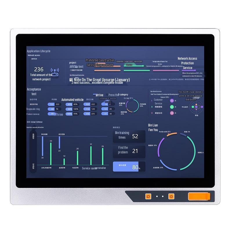 Yingtengfei 15,6" и 21,5" Промышленный сенсорный моноблок PC-монитор для встраивания