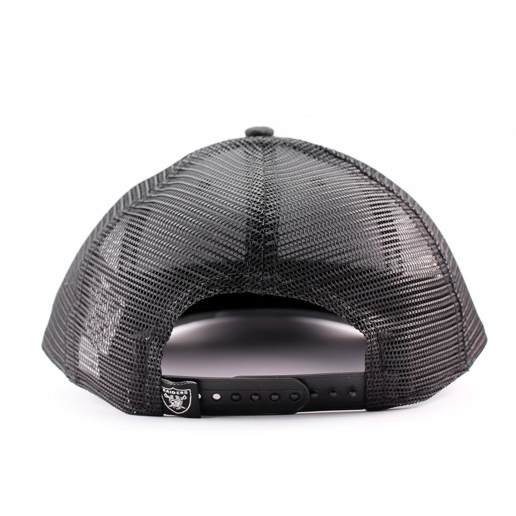 [New Era] Mesh Cap LP9FIFTY Las Vegas Raiders TRUCKER MESH CAP BLACK LAS VEGAS RAIDERS LOW PROFILE SNAPBACK [Used]