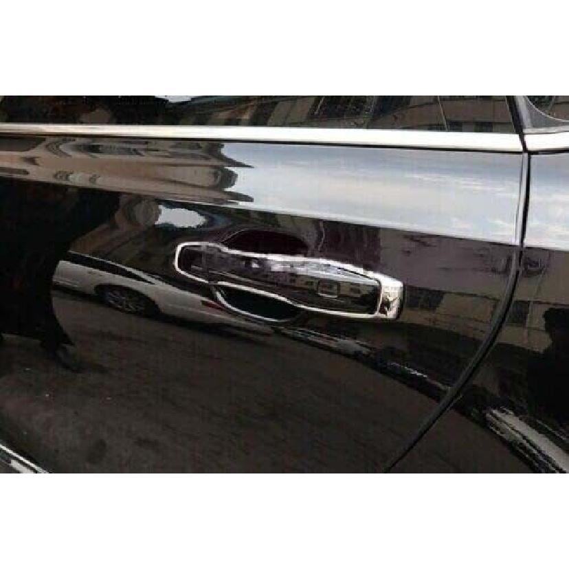 Для Volvo XC90 2016-2023 ABS Хромированная Накладка Рамка Ручки Двери Наружная Комплект Отделки 4 шт.