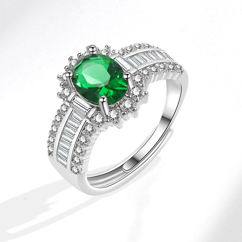 Женское персонализированное кольцо на палец с цирконием, кольца для женщин, обручальное кольцо из медного сплава золотого цвета, модные украшения на удачу, подарок, регулируемые женские кольца