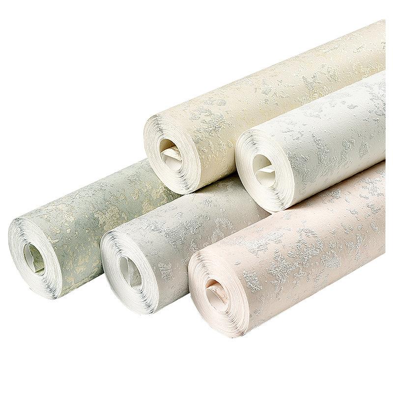 Обои Современные Простые 3D Диатомовая Грязь Чистый Пигмент Светло-Зеленый Без Самоклеящиеся Обои в Скандинавском Стиле Обои для Фона Телевизора