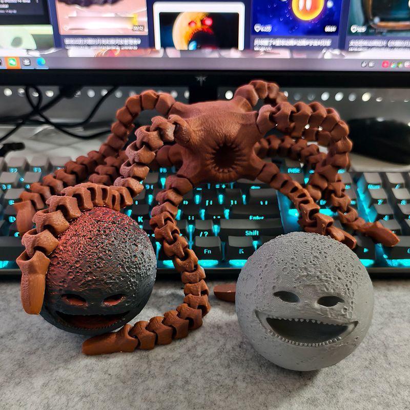 Фигурка Луна Проснулась Фигурка Луна Просыпается Subnautica Блуп Гран Маха Фигурка Морской Пожиратель Фигурка Монстра Левиафан Игрушка Фигурка