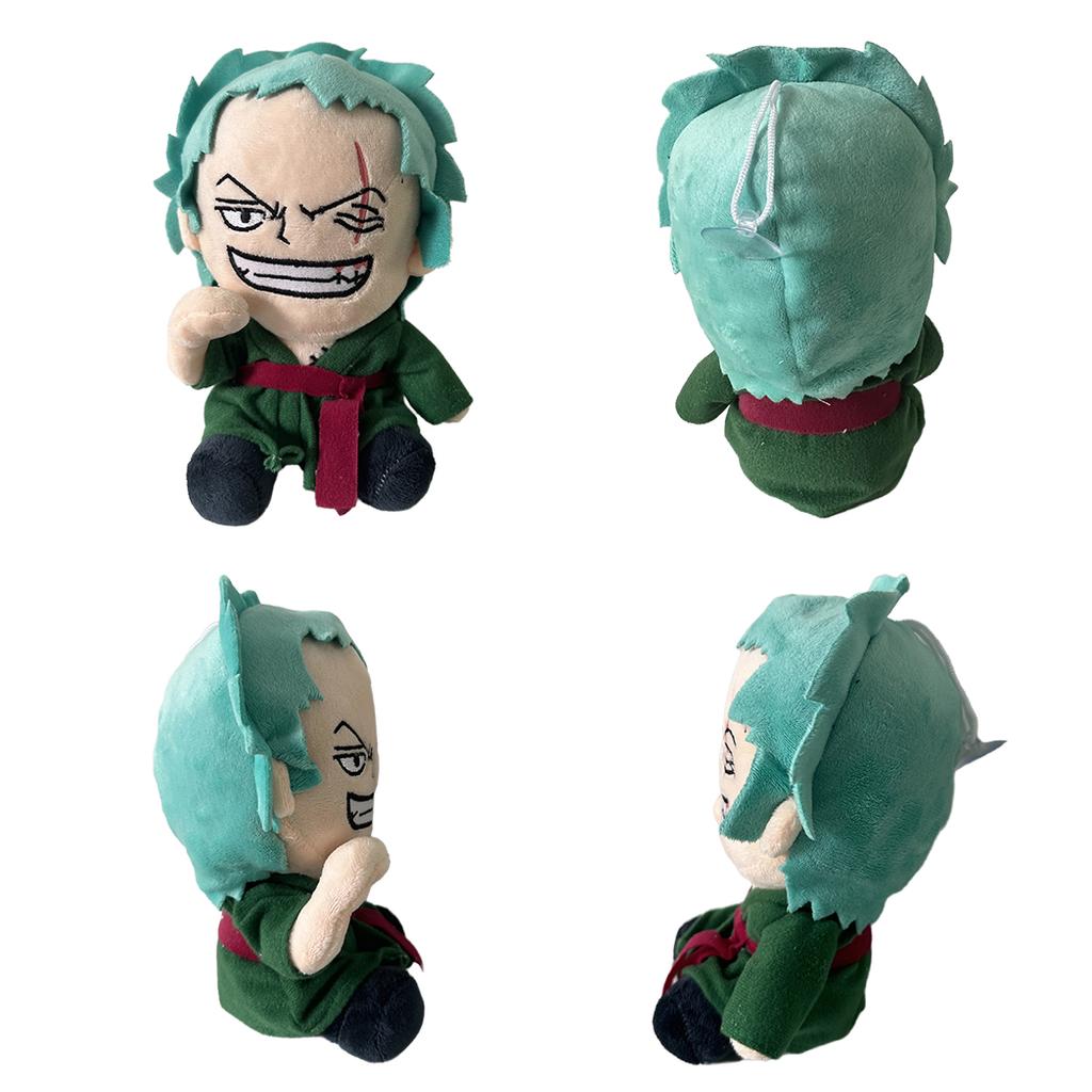 20 см Плюшевая игрушка One Piece Японское аниме Луффи Зоро Новый мультяшный персонаж Кукла Набивка Классическая Милая Красивая Подарки Для детей Игрушки