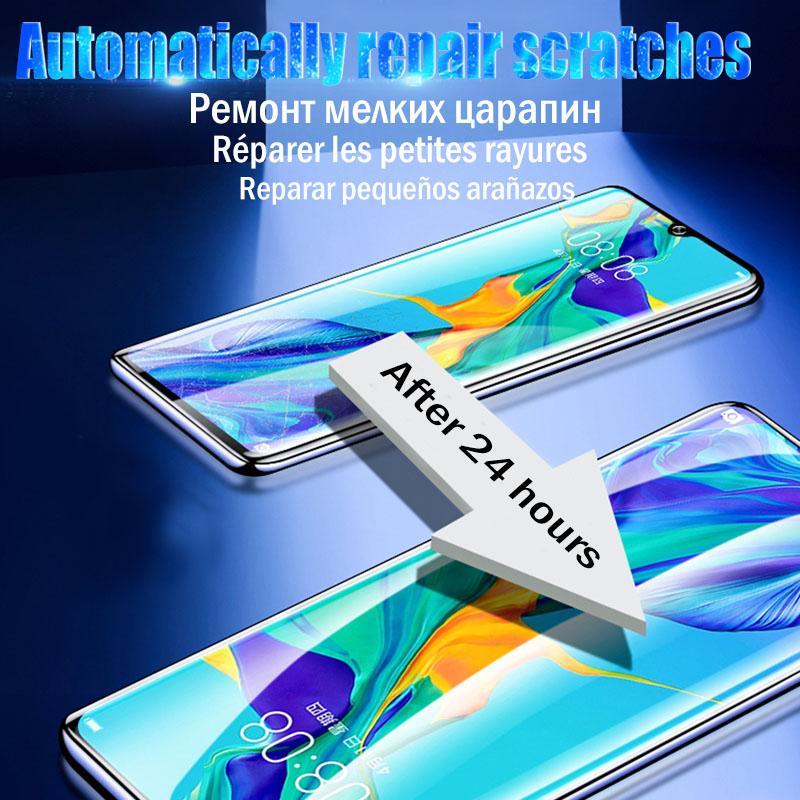 3 шт., 0,1 мм защитная пленка для Huawei Honor View 10 10i 20, гелевая защита экрана для Honor Play 8 Pro 9 10 lite, гидрогелевая пленка HD
