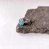 Серебряное кольцо с натуральным изумрудом 3.254ct, фианитами, вес изделия 3,69 гр (2163428)