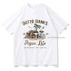 Outer Banks 3 T Shirt Unisex Women Harajuku Aesthetic Graphic Pogue Life Print Tshirts Unisex John B JJ Maybank Cotton Tees Shirts Unisex