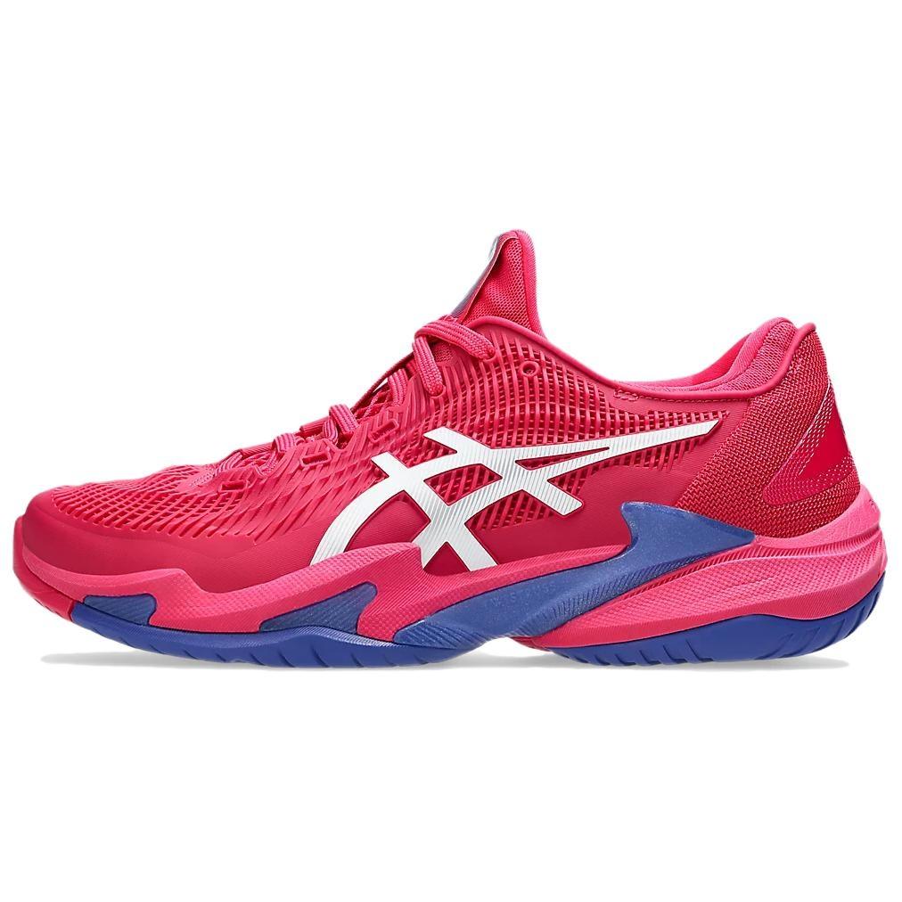 Asics Кроссовки для тенниса Court FF 3 с износостойкостью, низкие, женские, красные 1042A220-700