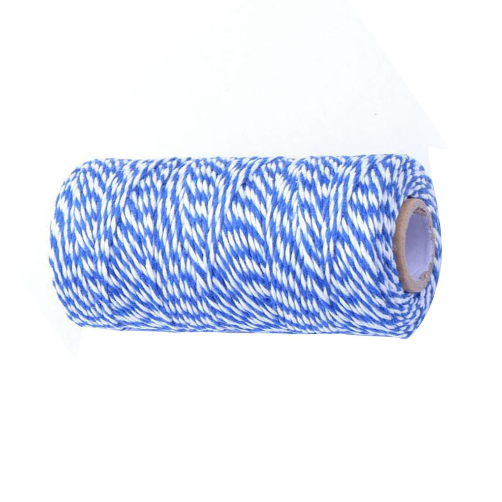 Хлопковый шпагат, двухцветный шпагат для поделок своими руками