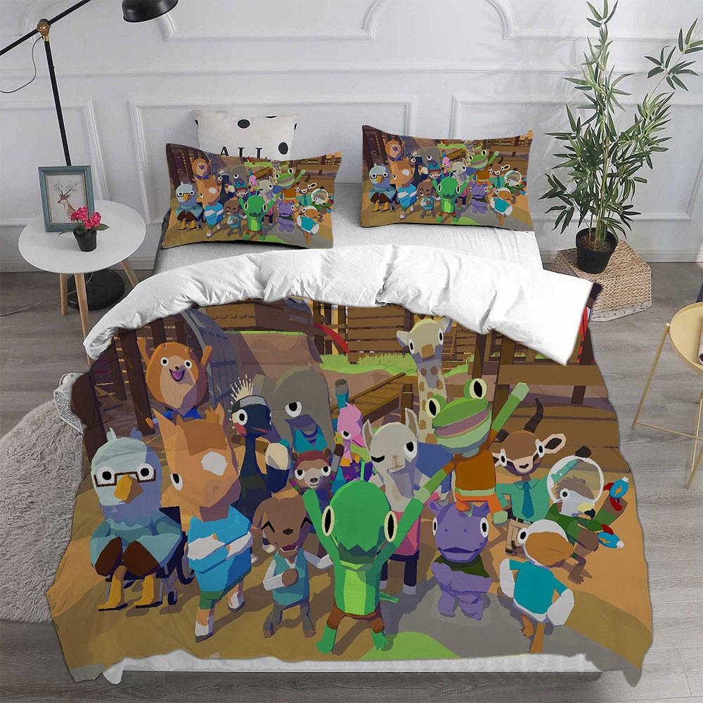 Lil Gator Game Bedding Sets Comforter Quilt Bed Cover Duvet Cover Pillow Case 2-3 Pieces Sets Kids Adult Size