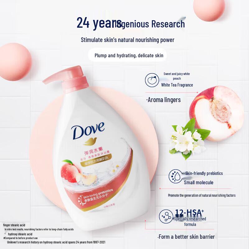 DOVE Увлажняющий и освежающий гель для душа