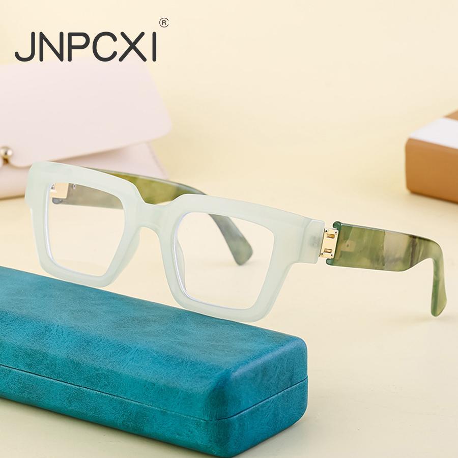  Vintage Glasses Frame Women Square Fashion Eyewear Men Optical Candy Color Gradient Frame Computer Goggles Sunglasses
