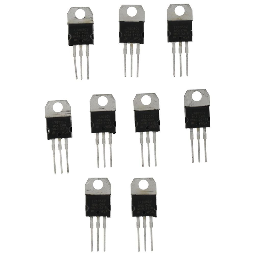 10шт 1,5 А регулятор напряжения 5 В 5 Вольт регулятор линейный линейный TO-220
