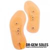 Magnetic Insoles - Dr Gem Soles - Acupuncture - Orange - Universal Size - 10 Magnets
