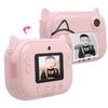 12MP Children Print Camera Instant Thermal Black and White Printing WIFI Cam for Over 3 Years