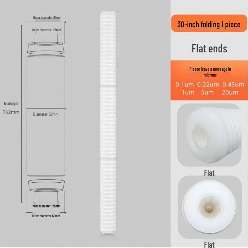 Safety Folded Water Filter Cartridge SZ3-1-20/5 for Power Plant Precision