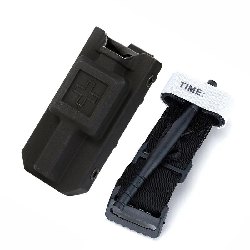 Тактический Жгут Cat Storage Box Сумка MOLLE Медицинский Комплект Военный Фанат На Открытом Воздухе Аварийный Жгутrats Militaire для Крови