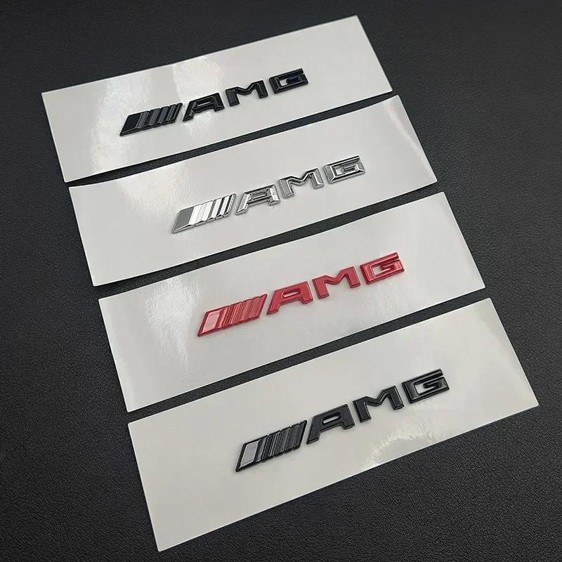 Car Emblem Sticker Accessories For Mercedes Benz AMG 4 Matic Brabus Maybach Smart W204 GLC CLA GLK W205 W203 W206 W108 W124 W126 o2