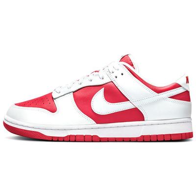 Dunk Low Championship красные мужские кроссовки University-красные белые Total-оранжевые DD1391-600