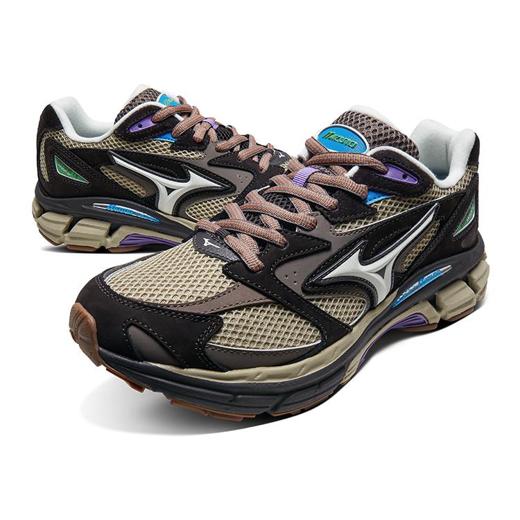 Mizuno Ретро Кроссовки Унисекс Белый Серый D1GH241103