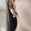 Серебряные серьги с фианитами (2207511)