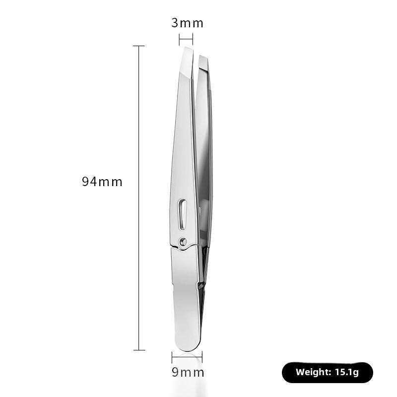 Высококачественные пинцеты из нержавеющей стали для бровей для выщипывания бороды и удаления волос
