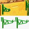 2Pcs Beehive Frame Holder Beehive Frame Bracket Supports Multi Bee Frames Hive Frame Perch Easy Inspection Harvest for Beekeeping