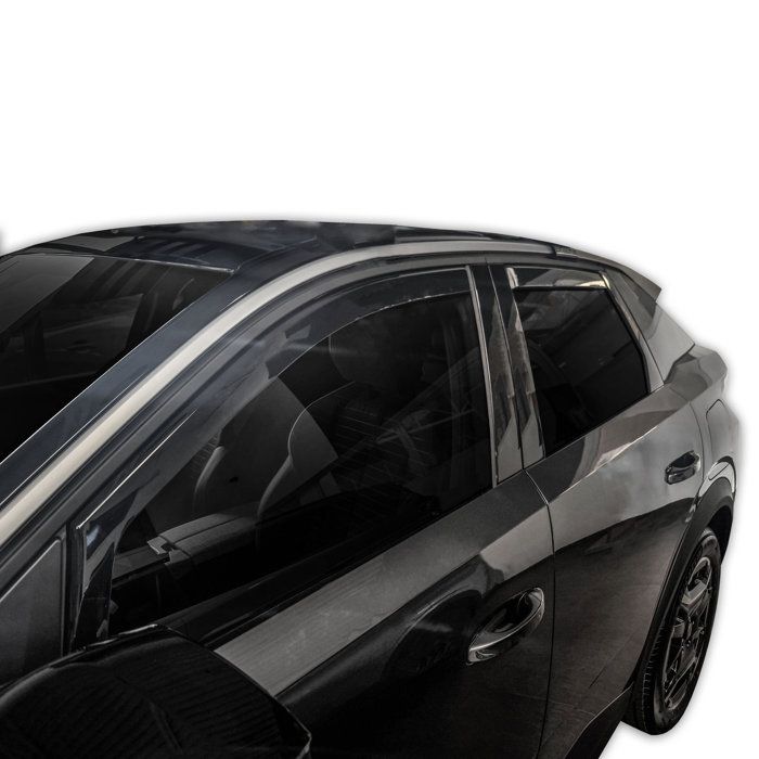 Дефлекторы на окна - Peugeot 3008 / E-3008 (с 2023 года) - 4 шт. - Аэродинамика - Простая установка