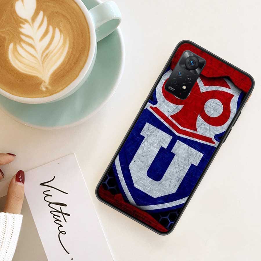 Fondo U. De Chile LOGO Phone Case For Redmi 14C 12 12C Note 14S 13 14 Pro Plus K80 Pro 10 10A 10C 9 9A 9C 9T 8 8A TPU Clear Cove