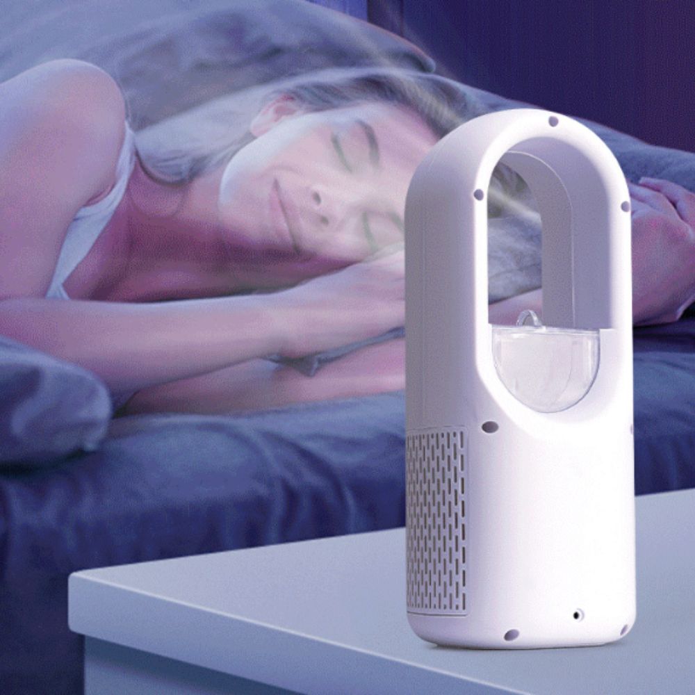 6 Speed USB Fan Silent Timer Leafless Fan Flexible Usage Electric Fan Desktops