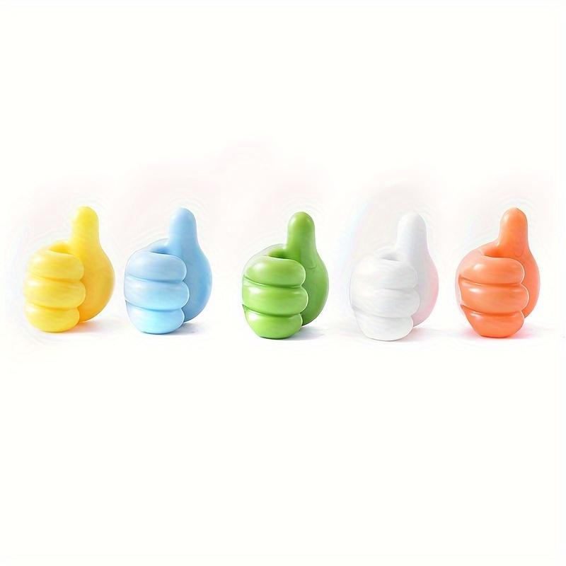 10 штук в упаковке с клейкими кабельными зажимами в форме руки с героями мультфильмов, силиконовый органайзер для шнура зарядного устройства, крючки для управления телефонными и информационными линиями, многоцелевой держатель для кабеля