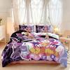 3pcs K-Pop Saja Boys Printed Coreless Duvet Cover Set, Multi Size Bedroom, Dormitory Bedding Decoration, Machine Wash Style