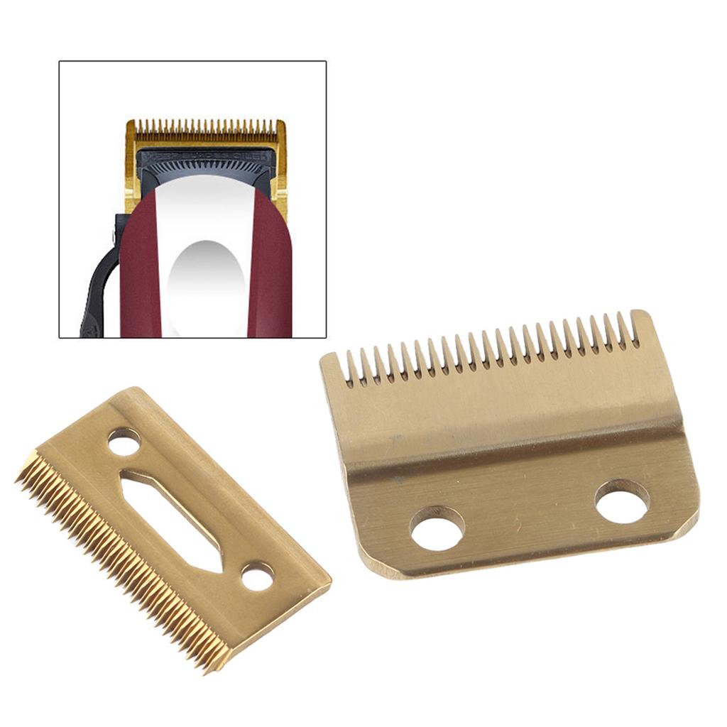 2pcs Professional Stainless Steel Blade Cutter for 8148 Electric Hair Trimmer Clipper Replacement
