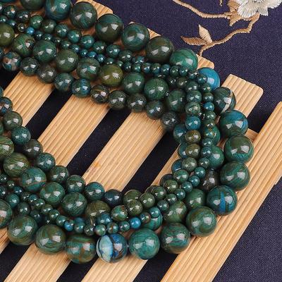 Бусины из натурального сапфирового камня для изготовления ювелирных изделий, аксессуары для браслетов «сделай сам», 15 дюймов, 4, 6, 8, 10, 12 мм