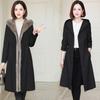 Winter Mink Women's Coat Can Be Detachable When Thickened for Warmth