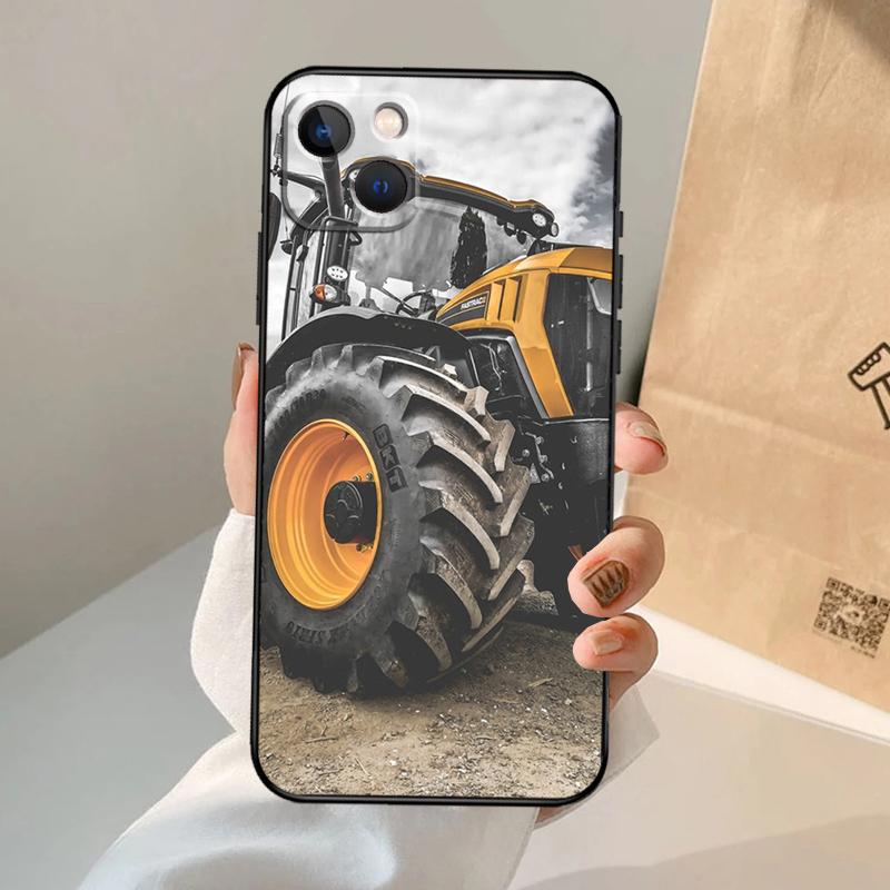 Чехол для телефона Трактор Сельскохозяйственная техника Для iPhone 17 Air 16 15 14 13 11 12 Pro Max 13 12 mini 15 16 Plus 16e Чехол