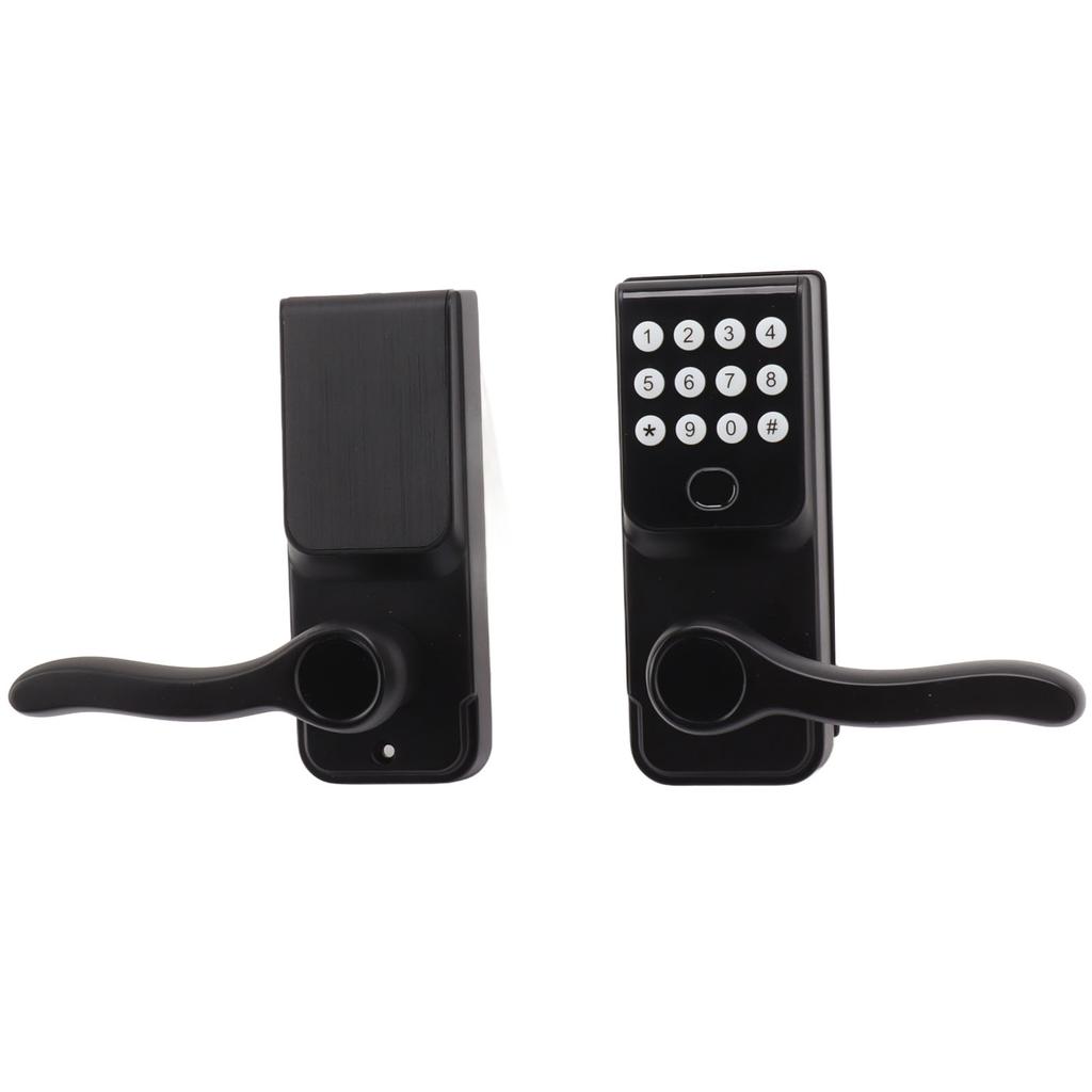 Digital Lock Aluminum Fingerprint Lock Remote Unlock Intelligent Entry Lock for Home Classroom