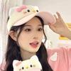 Милая шляпа-кепка Hello Kitty от солнца для женщин, летняя повседневная бейсболка, милая мягкая Y2K, студенческая шляпа от солнца